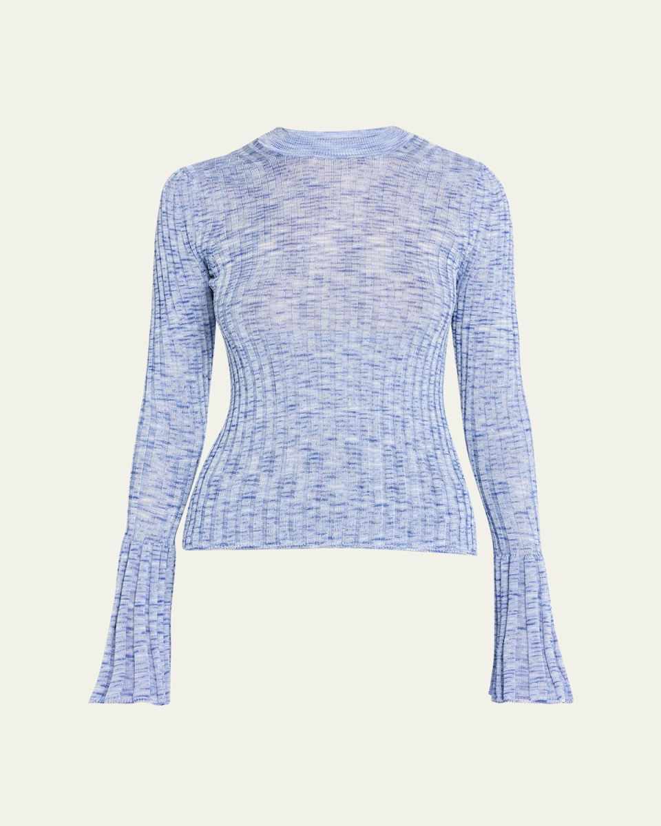 Mouline Long-Sleeve Top